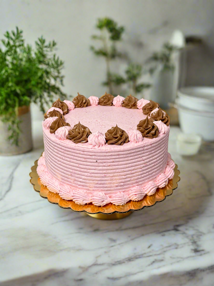 Chocolate Raspberry Vegan Cake